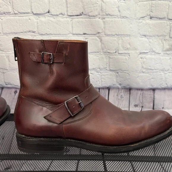 Men's Frye Leather Boots 13 - Picture 10 of 14